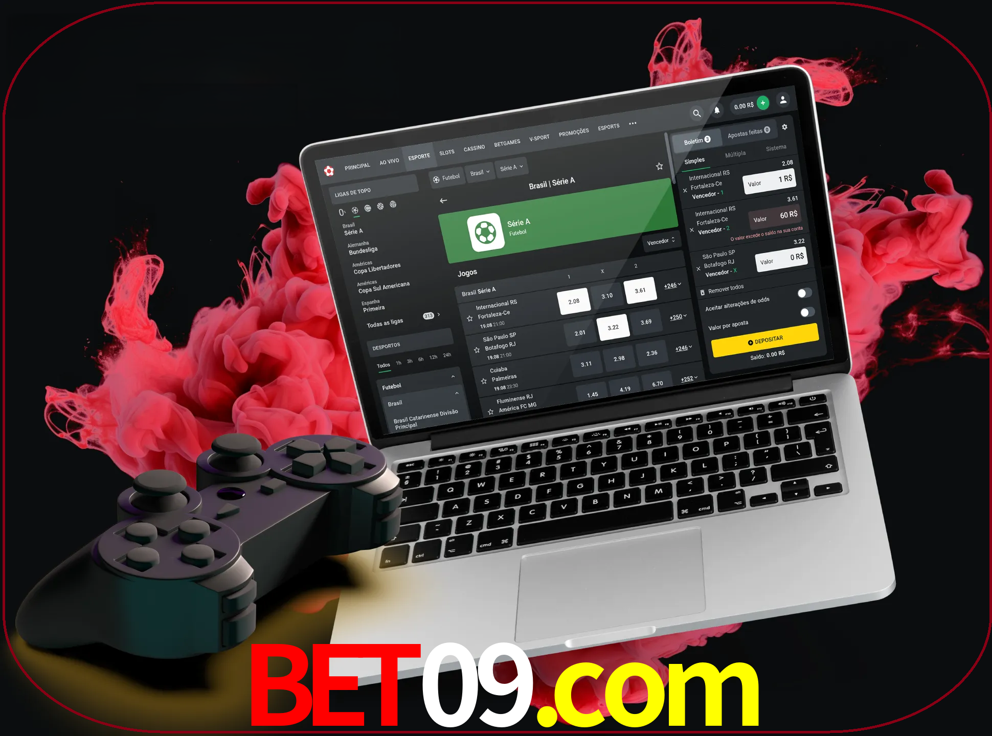 Visite a secção especial de jogos de vídeo em bet09 para descobrir em que jogos pode apostar e ganhar muito dinheiro.